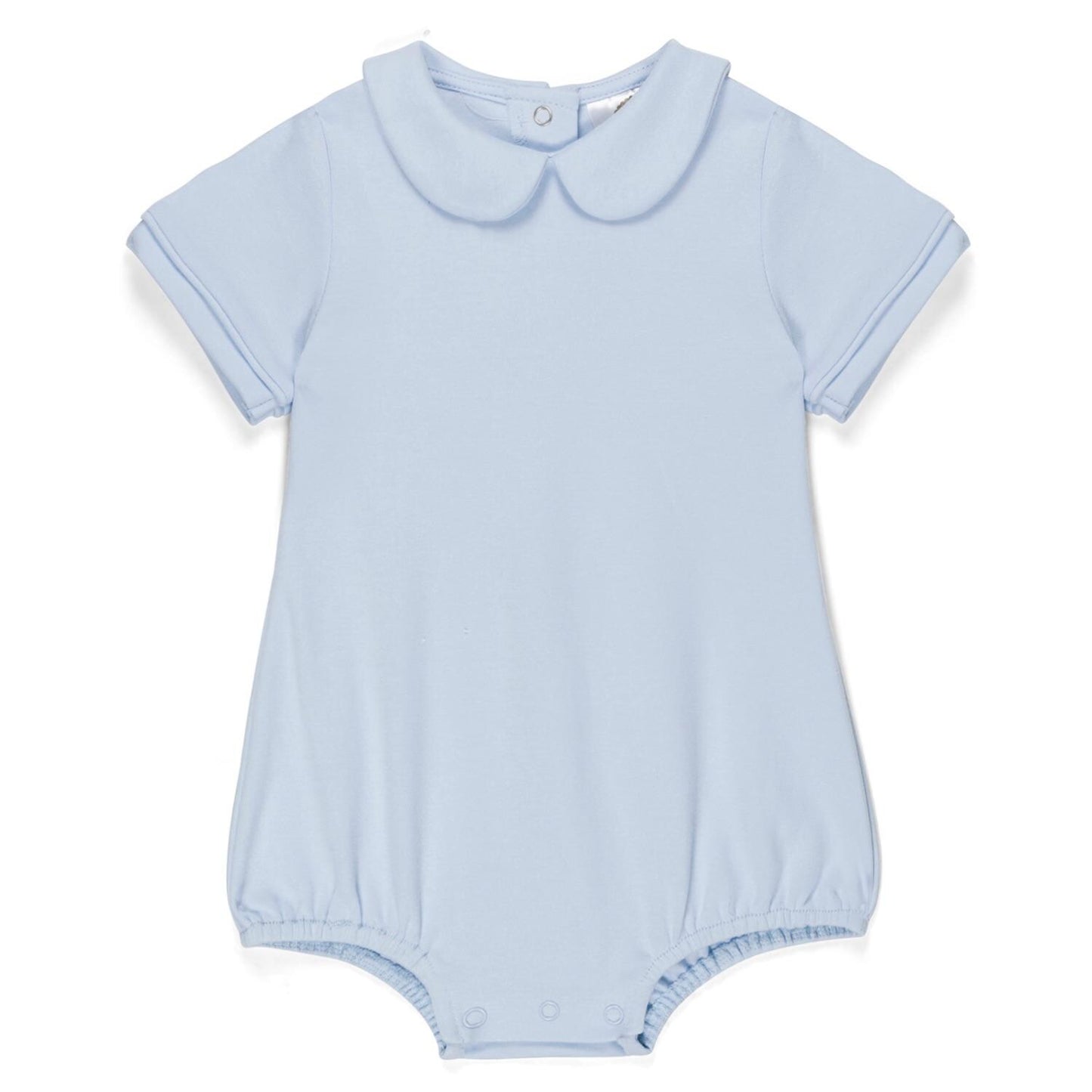 Classic Baby Blue Sailboat Romper/ Personalized Baby Boy Romper / Sailboat Embroidery / Baby Shower Gift